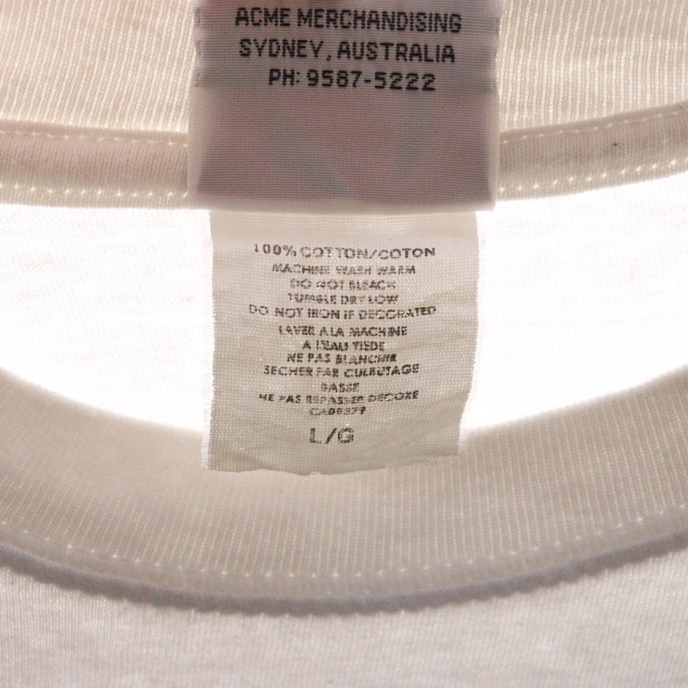 VINTAGE(ヴィンテージ) 90s PEARL JAM 1993 WHY ARE SHEEP AFRAID パールジャム Tシャツ 半袖カットソー ホワイト