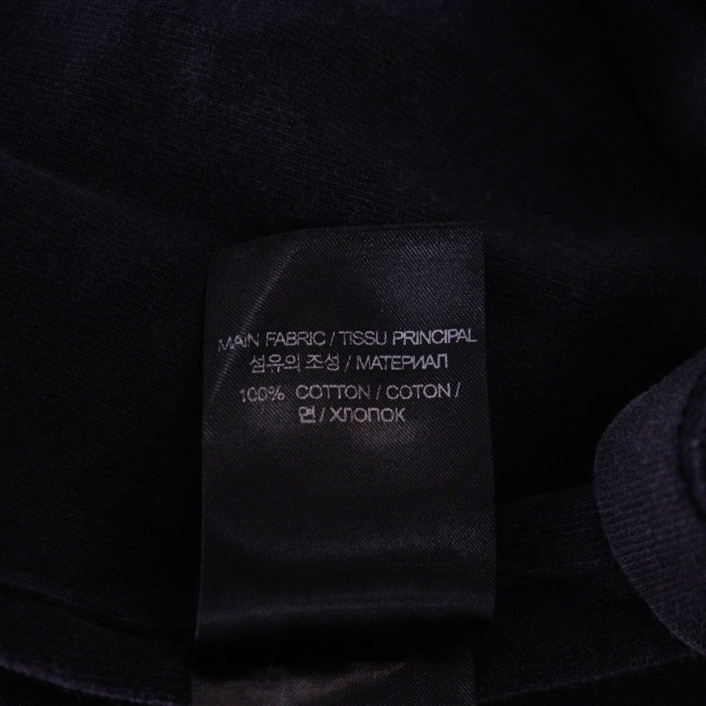 VETEMENTS(ヴェトモン) 23AW Inside Out Shark L/S UE54LS140B インサイドアウト シャークプリント オーバーサイズ 長袖Tシャツ ブラック