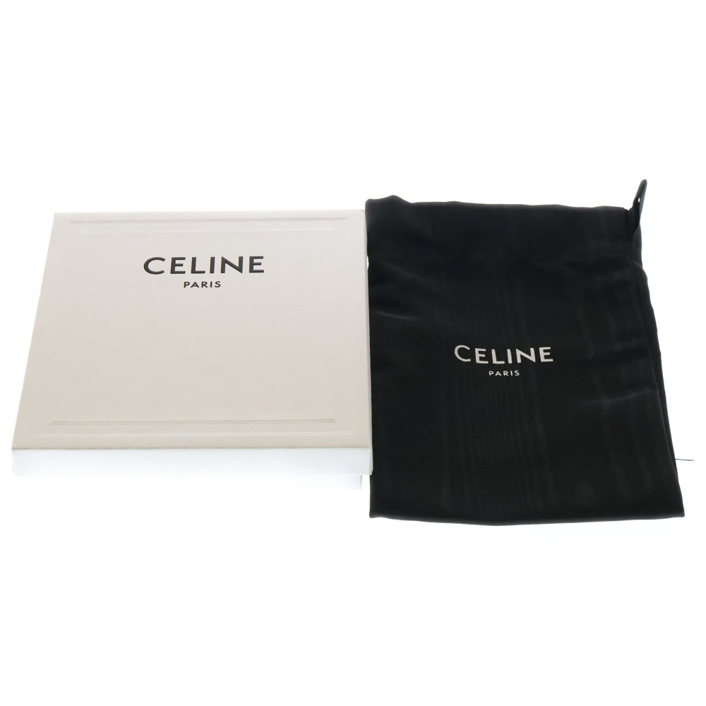 CELINE(セリーヌ) トリオンフ 総柄 レザー ロゴ フック付き カートケース コインケース ブラウン