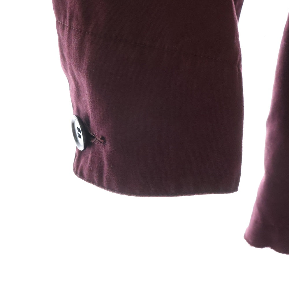 UNDERCOVER ISM(アンダーカバーイズム) 12AW Cotton Quilting Jacket 転写プリント コットン キルティング ジャケット J4202-2 ボルドー