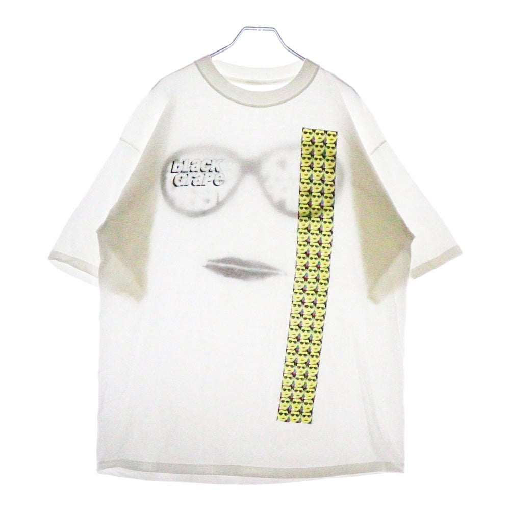 VINTAGE(ヴィンテージ) 90s BLACK GRAPE ブラックグレープ アート 両面プリント 半袖Tシャツ カットソー ホワイト