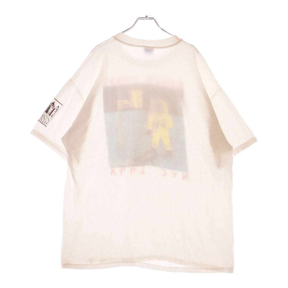 VINTAGE(ヴィンテージ) 90s ANDY WARHOL 1998 Baron Funds アンディウォーホル 半袖プリントTシャツ ホワイト