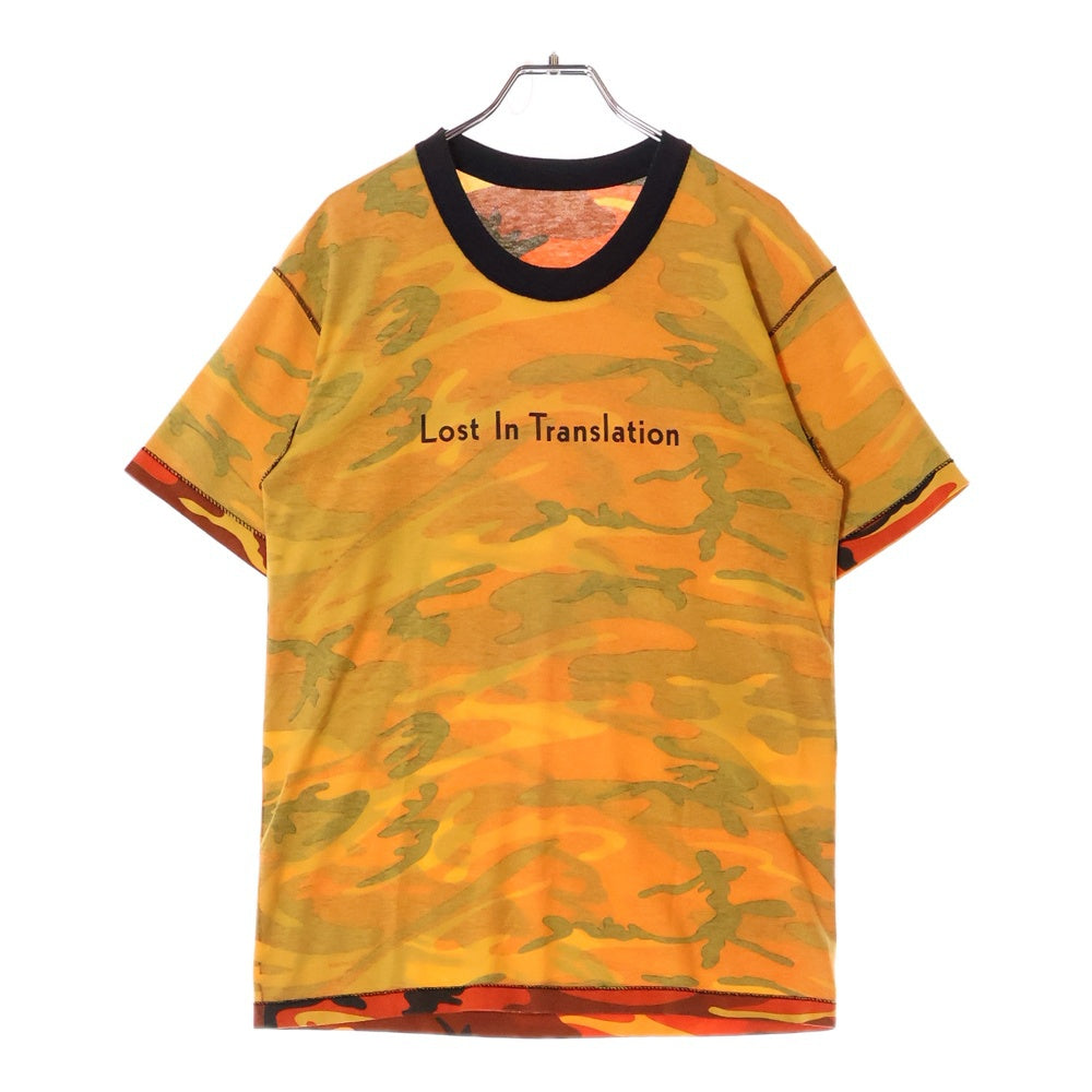 VINTAGE(ヴィンテージ) 00S LOST IN TRANSLATION インサイドアウト デザイン半袖Tシャツ オレンジ