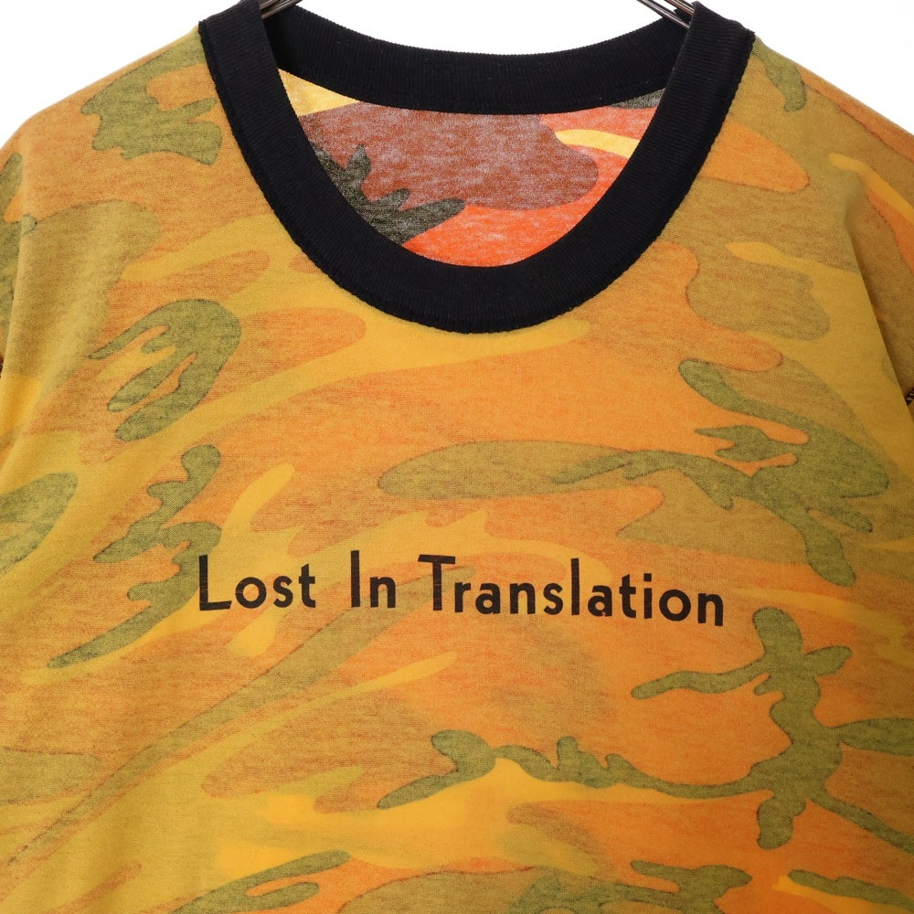 VINTAGE(ヴィンテージ) 00S LOST IN TRANSLATION インサイドアウト デザイン半袖Tシャツ オレンジ
