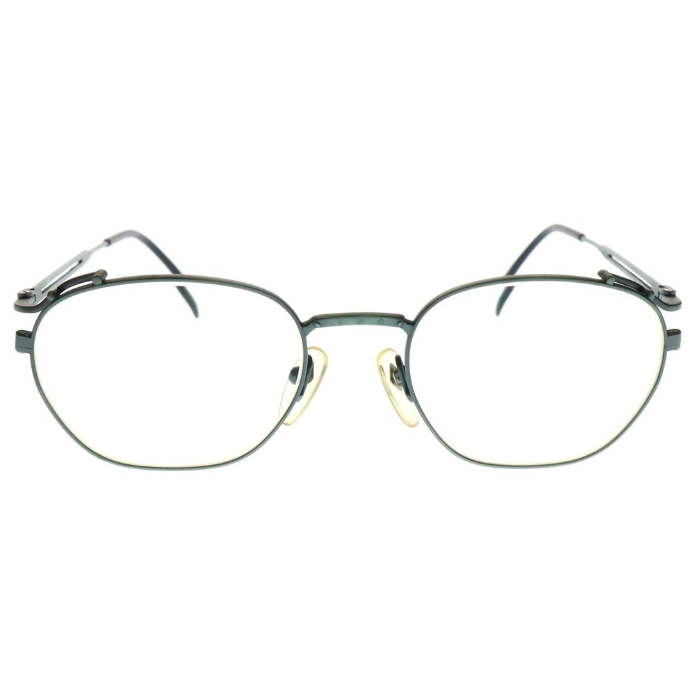 Jean Paul GAULTIER(ジャンポールゴルチエ) 90s metal frame Eyewear メタルフレーム 眼鏡 度入り シルバー