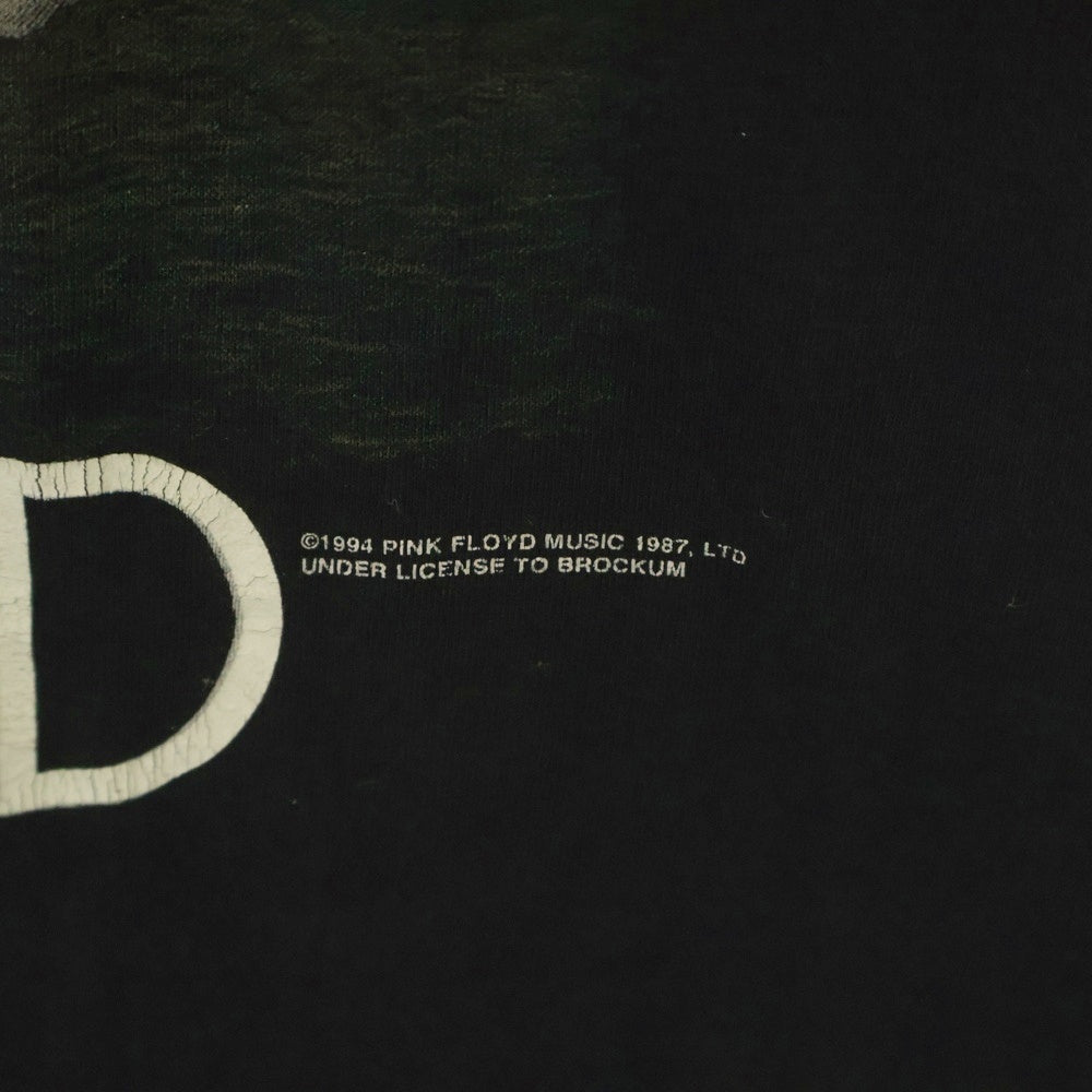 VINTAGE(ヴィンテージ) 90s PINK FLOYD EUROPEAN TOUR 1994 ピンクフロイド 両面プリント 半袖tシャツ ブラック
