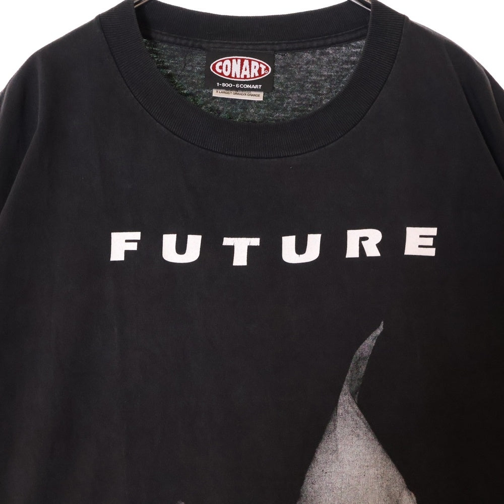 VINTAGE(ヴィンテージ) 90S CONART FUTURE POLICE OFFICER TEE コナート フューチュラ グラフィックプリント 半袖Tシャツ ブラック