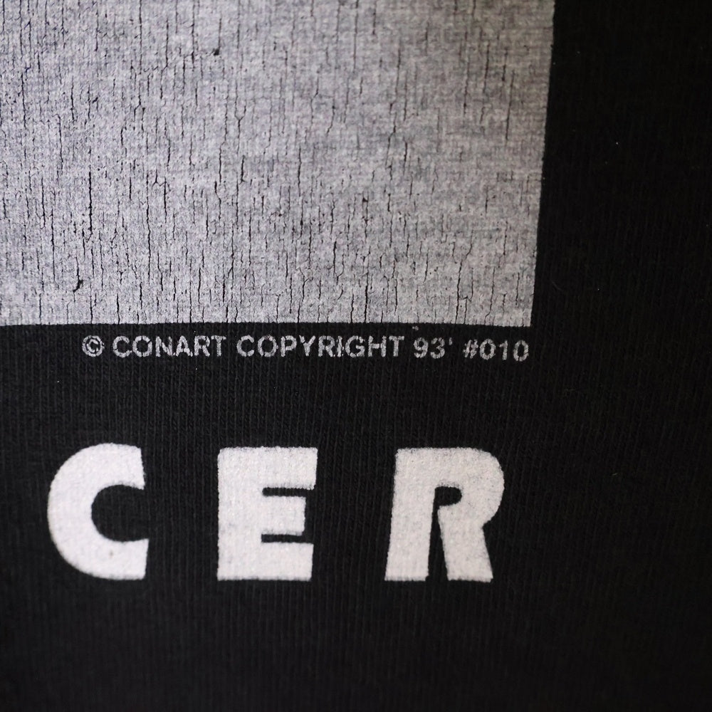 VINTAGE(ヴィンテージ) 90S CONART FUTURE POLICE OFFICER TEE コナート フューチュラ グラフィックプリント 半袖Tシャツ ブラック