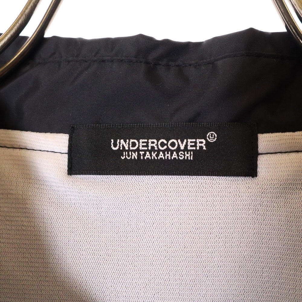 UNDERCOVER(アンダーカバー) 23SS × Girls Don't Cry Coach Jacket ガールズドントクライ グラフィックプリント コーチジャケット ブラック UC2B9211