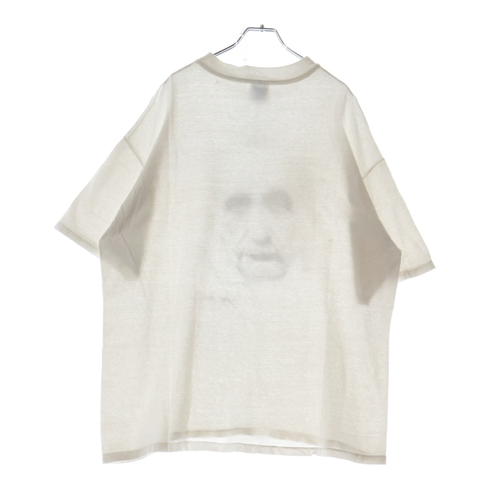 VINTAGE(ヴィンテージ) 90S Albert Einstein アルベルトアインシュタイン デザイン プリント 半袖Tシャツ ホワイト