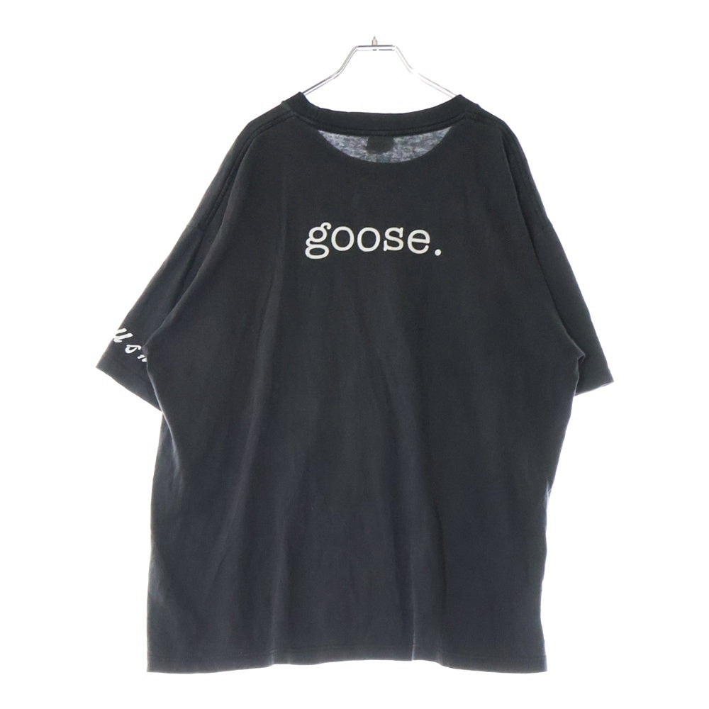 VINTAGE(ヴィンテージ) 90s BUSH Goose 1995 フロントプリント 半袖Tシャツ カットソー ブラック