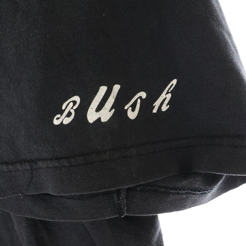 VINTAGE(ヴィンテージ) 90s BUSH Goose 1995 フロントプリント 半袖Tシャツ カットソー ブラック