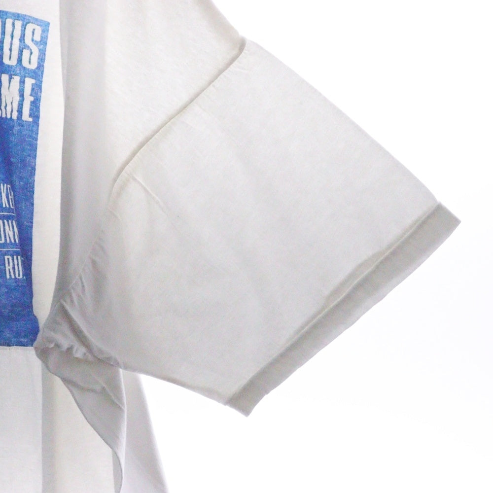 VINTAGE(ヴィンテージ) 90s Dangerous Game TEE スネーク・アイズ ムービー フリントプリント半袖Tシャツ カットソー ホワイト