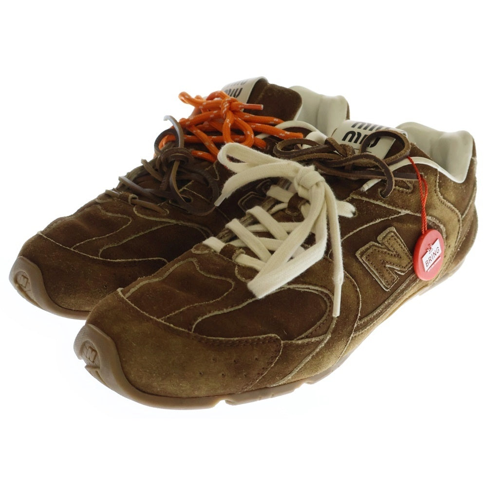 miumiu(ミュウミュウ) 24SS × New Balance 530 SL ニューバランス ローカットスニーカー ブラウン