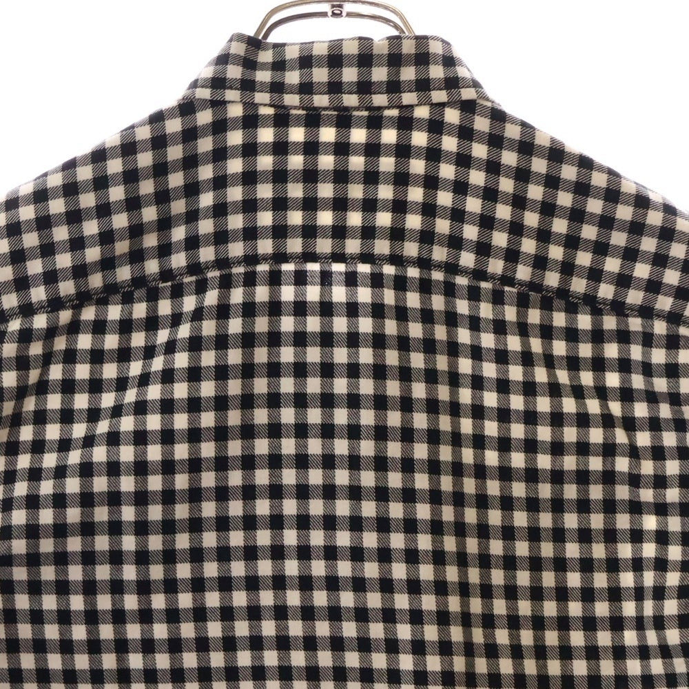 JUNYA WATANABE COMME des GARCONS(ジュンヤワタナベ コムデギャルソン) 07AW チェック ジップアップ シャツジャケット ホワイト/ブラック WT-B005