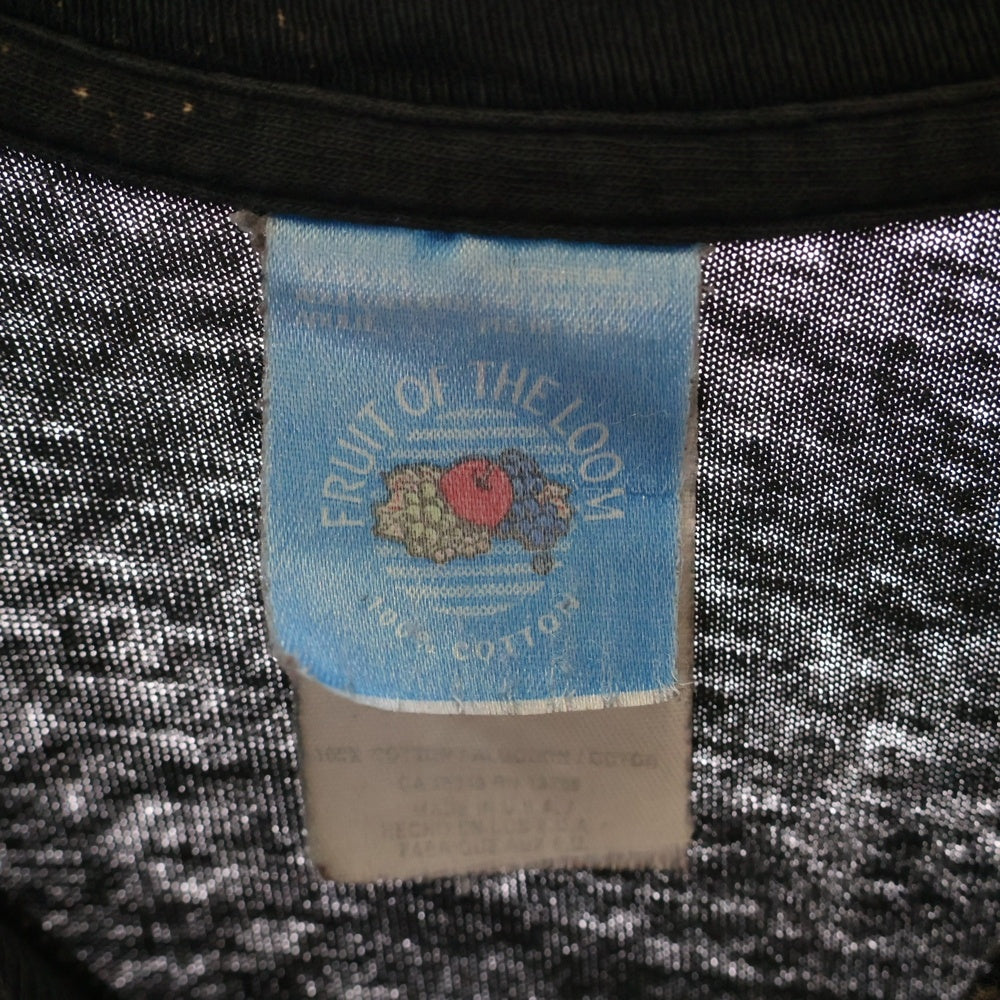 VINTAGE(ヴィンテージ) 90s X-FILES The Truth Is Out There 両面プリント 半袖Tシャツ エックスファイル ブラック×パープル