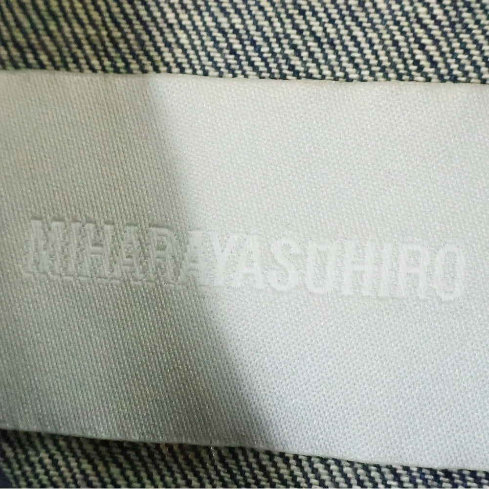 MIHARA YASUHIRO(ミハラヤスヒロ) SAMPLE 2ndタイプ レイヤードデザイン デニムシャツジャケット インディゴ 11021246-9