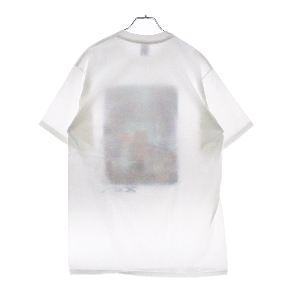 VINTAGE(ヴィンテージ) 90-00S Salvador Dali クリストファー・コロンブスによるアメリカ発見1959 アートプリント 半袖Tシャツ ホワイト