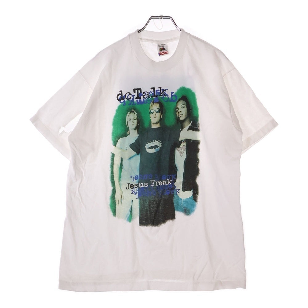 VINTAGE(ヴィンテージ) 90S DC TALK Freak Tour 両面プリント 半袖Tシャツ ホワイト