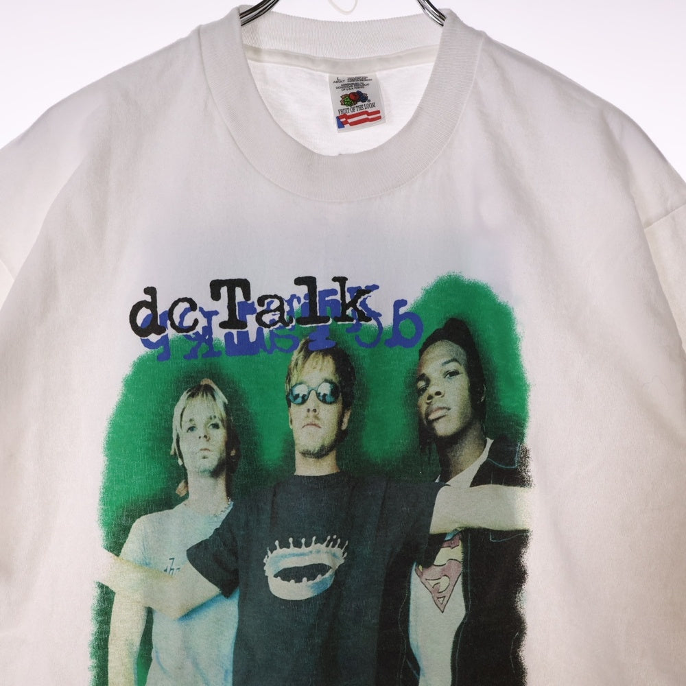 VINTAGE(ヴィンテージ) 90S DC TALK Freak Tour 両面プリント 半袖Tシャツ ホワイト