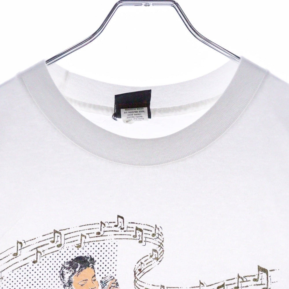 VINTAGE(ヴィンテージ) 90S ELVIS PRESLEY エルヴィスプレスリー プリント 半袖Tシャツ ホワイト