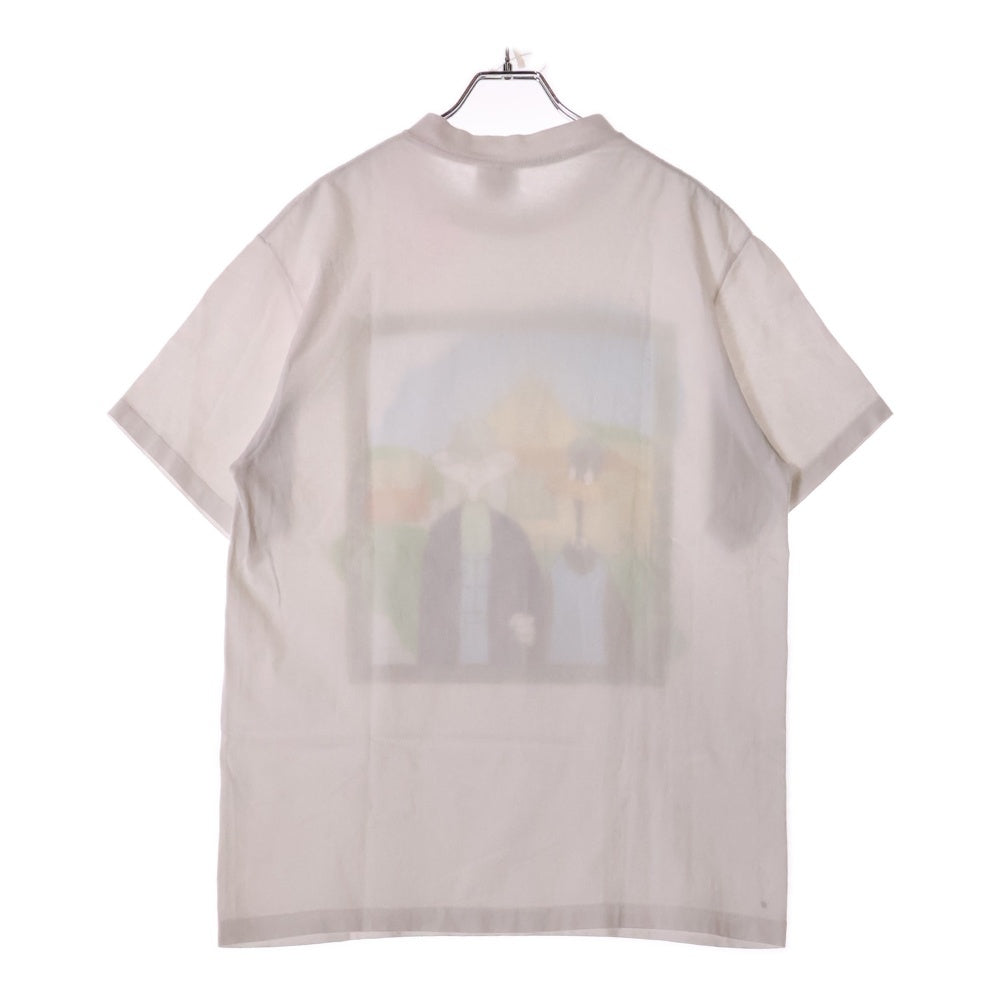VINTAGE(ヴィンテージ) 90s LOONEY TUNES Bugs Bunny&Daffy Duck ルーニーチューンズ アメリカンゴシック 半袖Tシャツ ホワイト