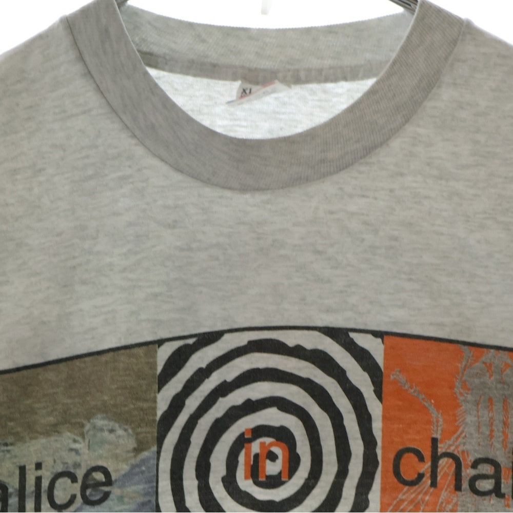 VINTAGE(ヴィンテージ) 90S alice in chains jar of flies アリスインチェイン 両面プリント 半袖Tシャツ グレー