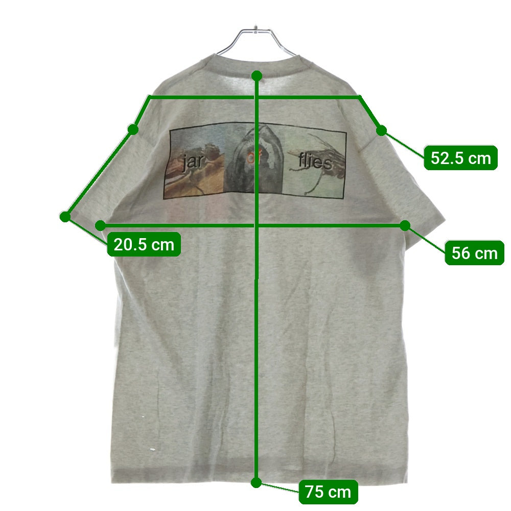 VINTAGE(ヴィンテージ) 90S alice in chains jar of flies アリスインチェイン 両面プリント 半袖Tシャツ グレー