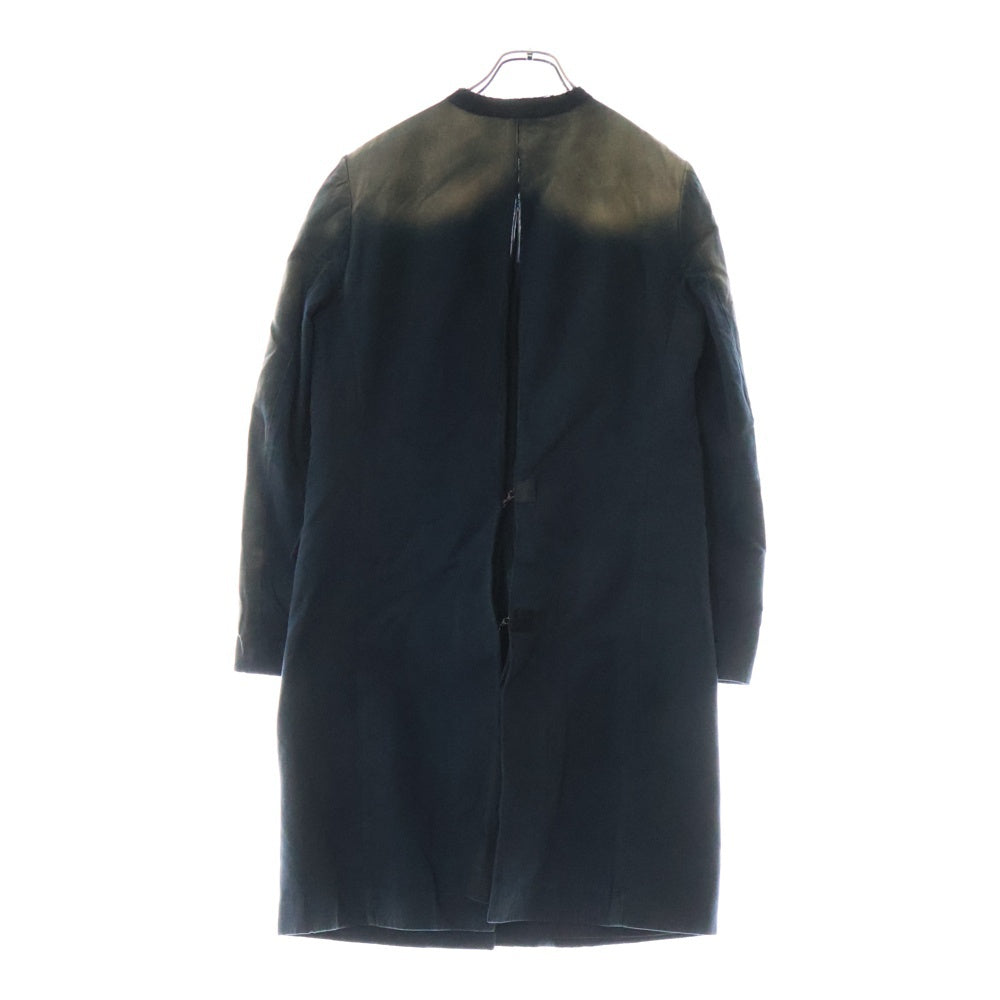 Maison Martin Margiela(メゾンマルタンマルジェラ) 00AW Archive OVERSIZE期 白タグ ノーカラー再構築 1B テーラードジャケット ブラック