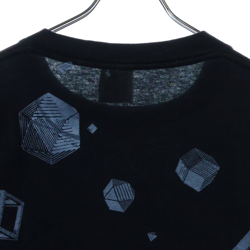 VINTAGE(ヴィンテージ) 90S M.C. Escher OVP L/S エッシャー カメレオン オーバープリント ロングスリーブ 長袖Tシャツ ブラック