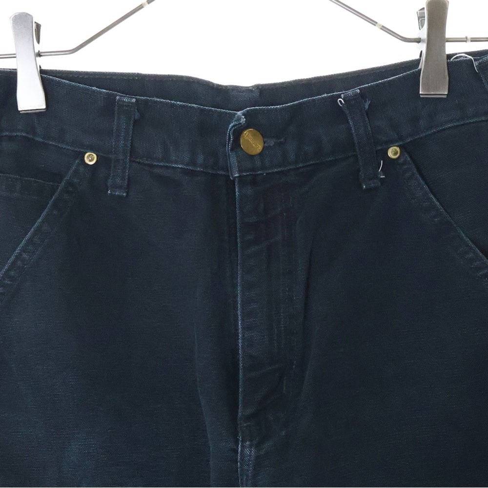 CARHARTT(カーハート) 00S ダブルニー ダック地 ペインターパンツ ブラック
