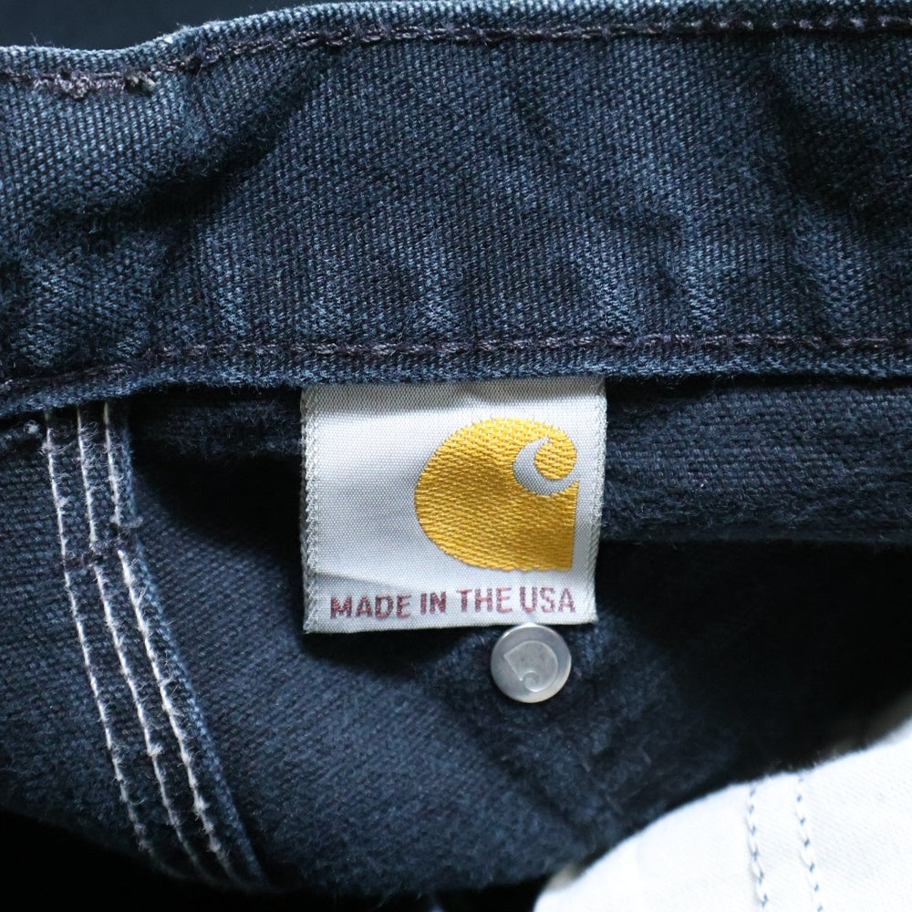 CARHARTT(カーハート) 00S ダブルニー ダック地 ペインターパンツ ブラック