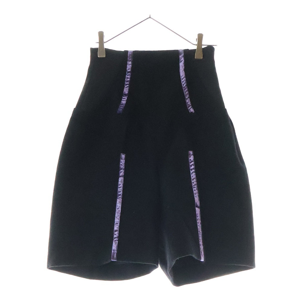 UNDERCOVER(アンダーカバー) 13AW ANATOMICOUTURE期 バックレースアップ コルセットハーフパンツ ブラック