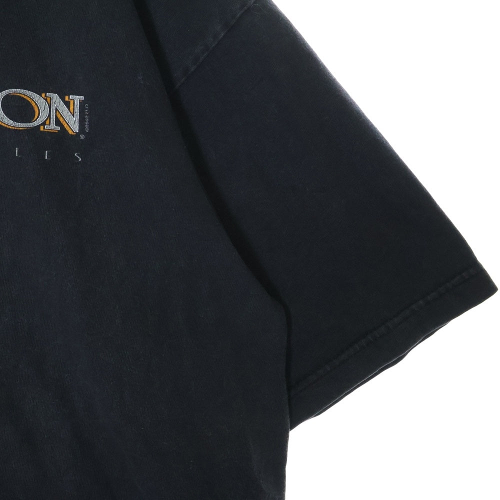 VINTAGE(ヴィンテージ) 00S Harley-Davidson 両面プリント 半袖Tシャツ ブラック