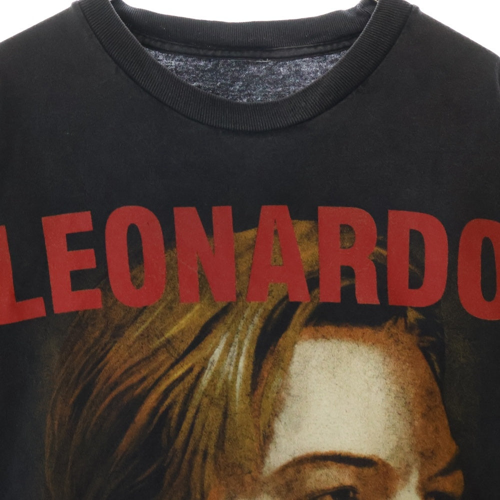 VINTAGE(ヴィンテージ) 90S Titanic Leonardo DiCaprio Movie Bootleg タイタニック レオナルドディカプリオ ブートレグ 両面プリント 半袖Tシャツ ブラック
