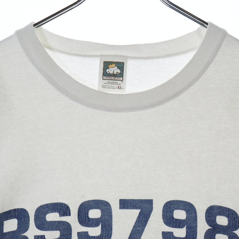 VINTAGE(ヴィンテージ) 90S Rolling Stones world tour ローリングストーンズ ロングスリーブ 長袖Tシャツ ホワイト