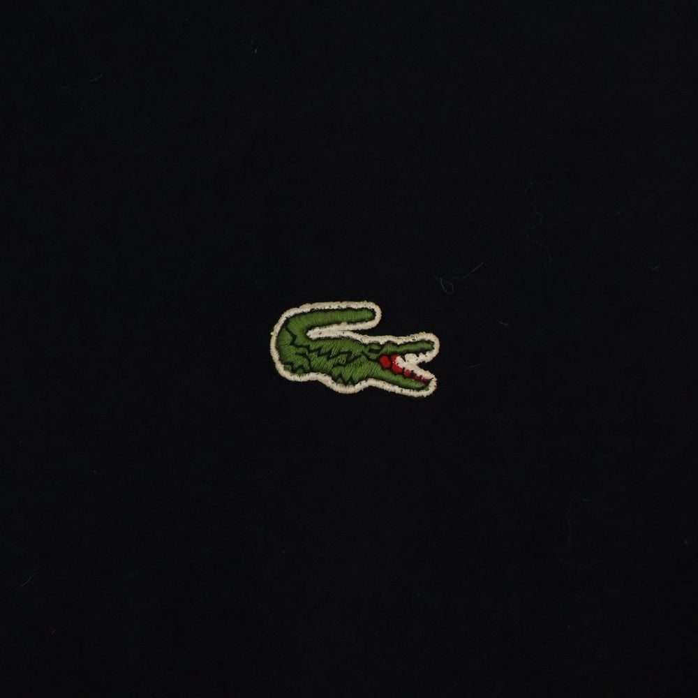 LACOSTE(ラコステ) 90S クレイジーパターン レザー切り替え スタジアムジャケット スタジャン マルチカラー