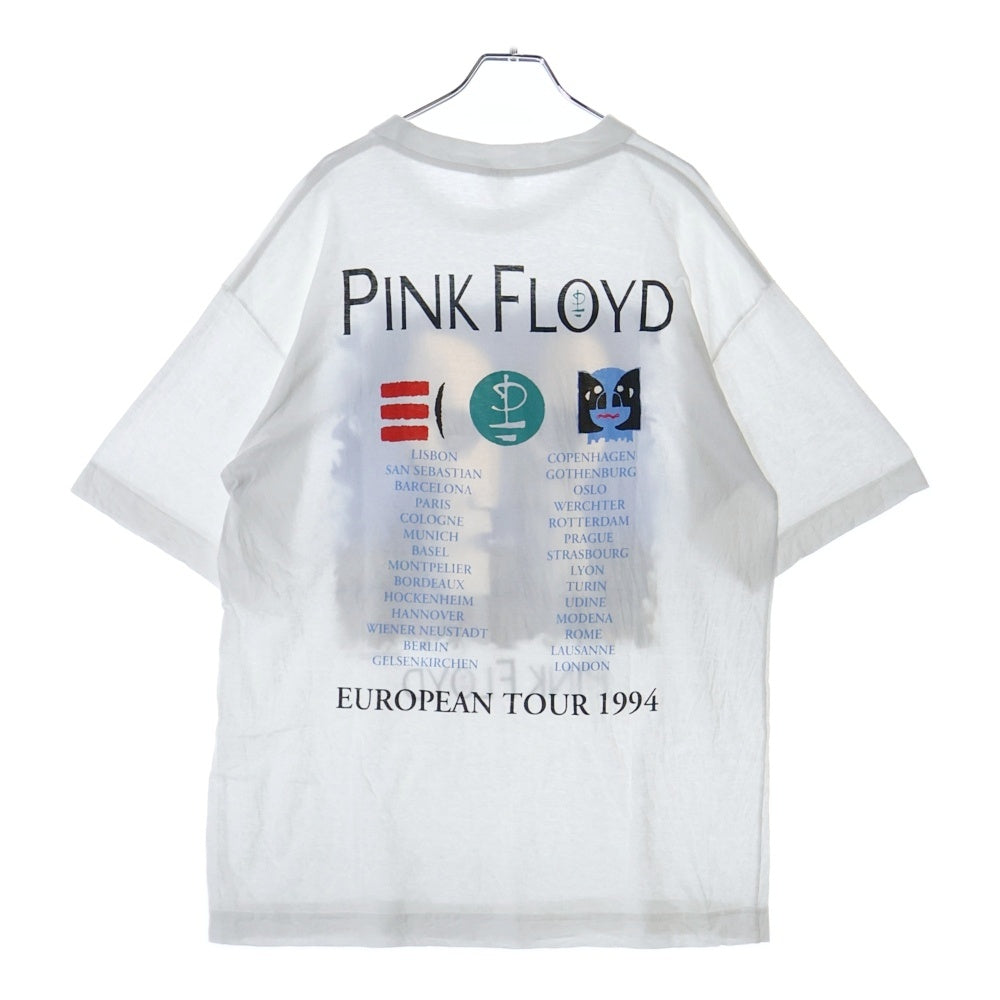 VINTAGE(ヴィンテージ) 90s PINK FLOYD EUROPEAN TOUR 1994 WHITE TEE ピンクフロイド 両面プリント半袖Tシャツ カットソー ホワイト
