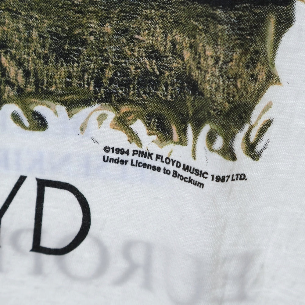 VINTAGE(ヴィンテージ) 90s PINK FLOYD EUROPEAN TOUR 1994 WHITE TEE ピンクフロイド 両面プリント半袖Tシャツ カットソー ホワイト