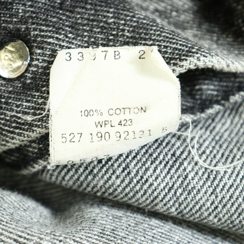 Levi's(リーバイス) 90S 70507-4861 Black Denim Jacket USA製 ブラックデニム トラッカージャケット ブラック