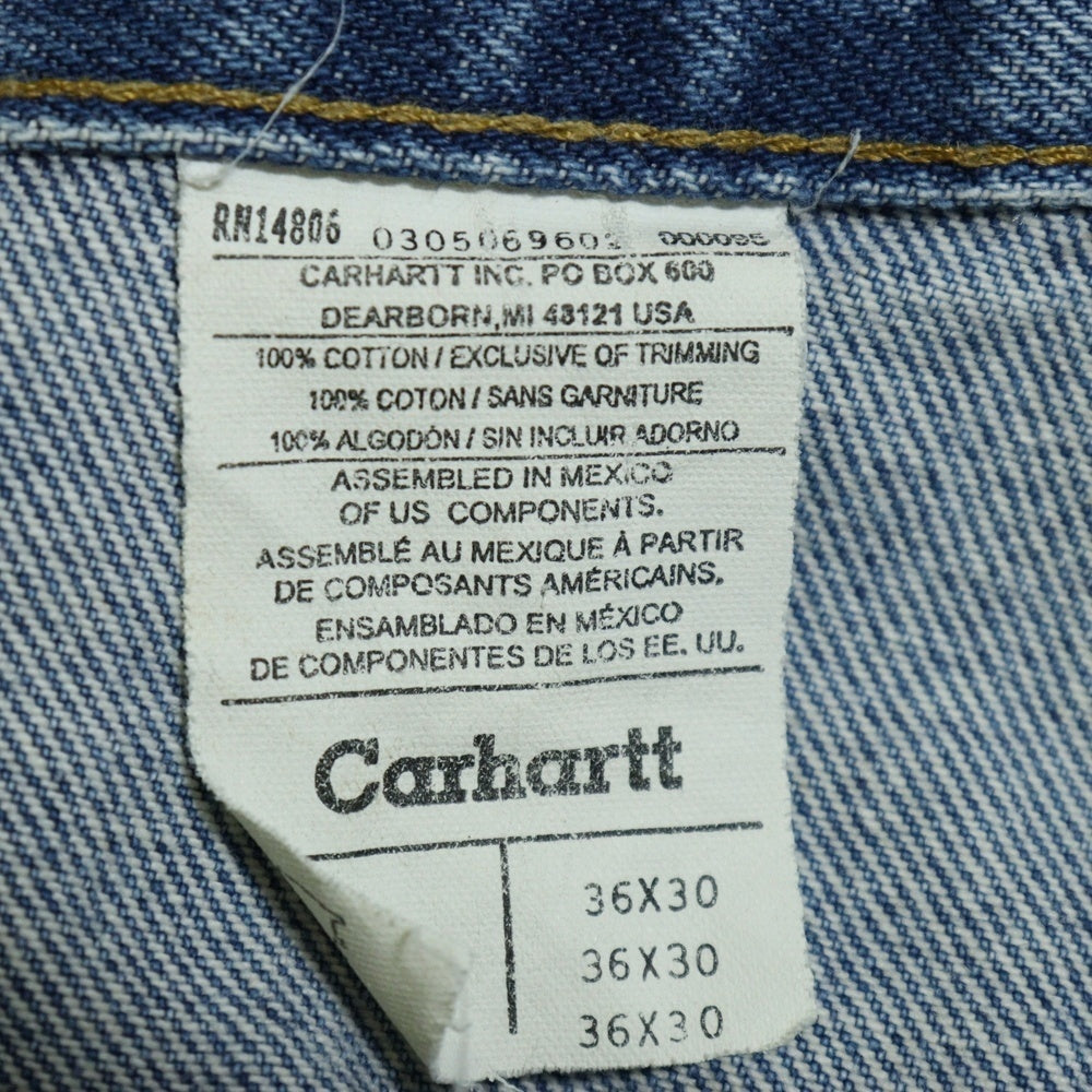 CARHARTT(カーハート) 00S ダブルニー デニム ペインターパンツ インディゴ