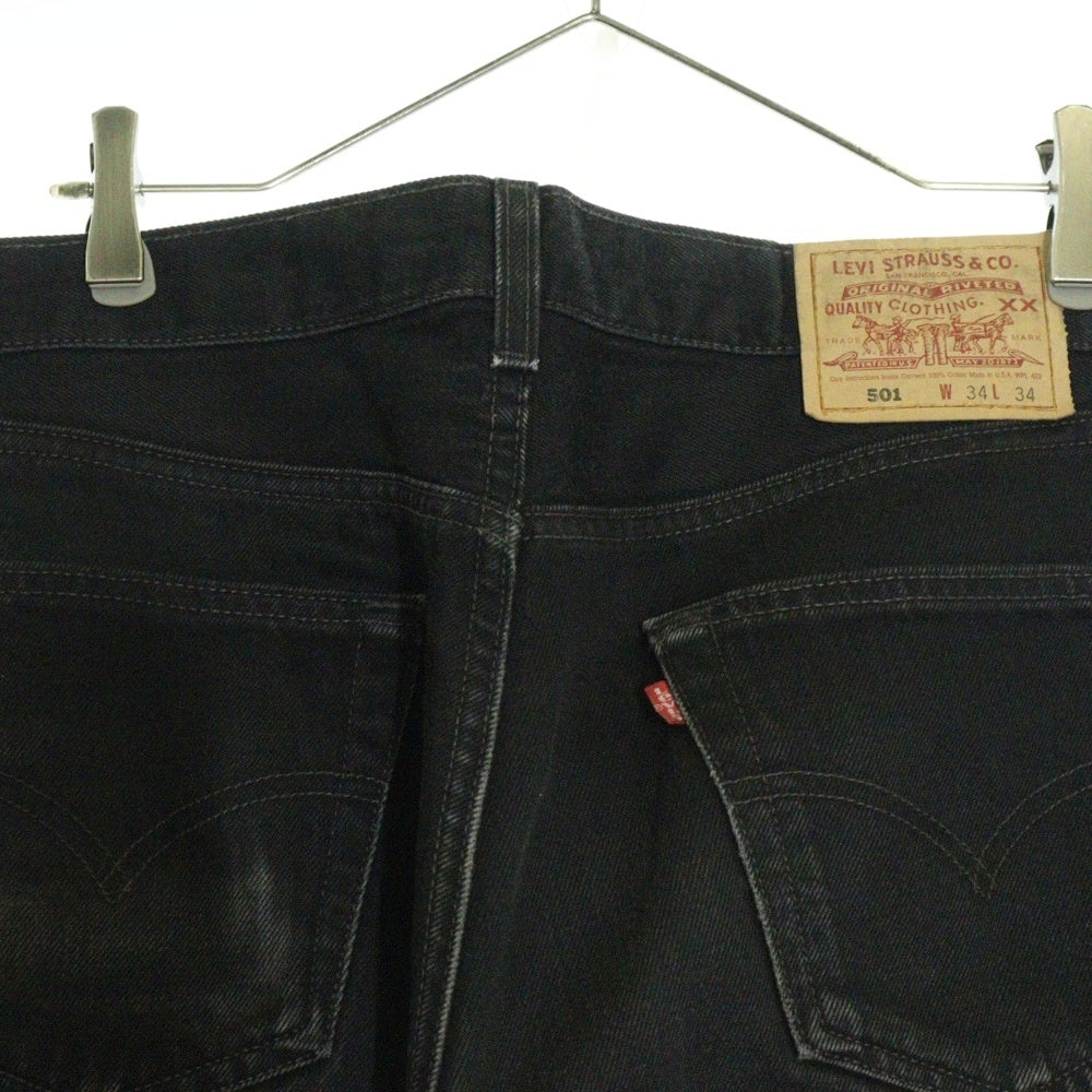 Levi's(リーバイス) 90S 501 USA製 ブラックデニム パンツ ブラック