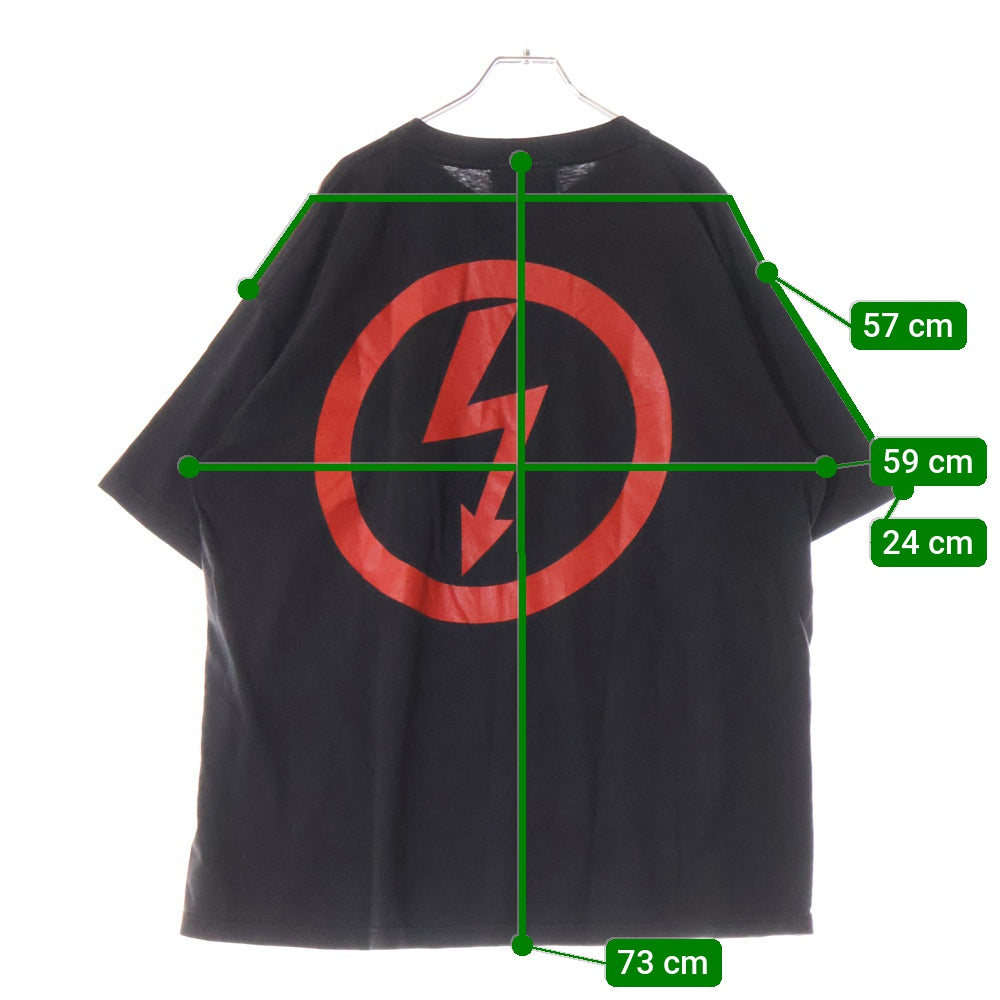 VINTAGE(ヴィンテージ) 90s MARILYN MANSON ANTICHRIST SUPERSTAR TEE マリリンマンソン 両面プリント半袖Tシャツ カットソー ブラック