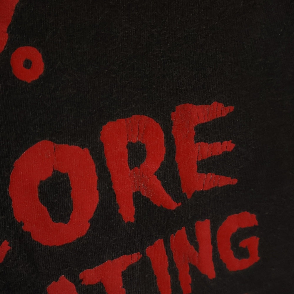 VINTAGE(ヴィンテージ) 90S ROB ZOMBIE100% HARDCORE ロブゾンビ ハードコア 半袖Tシャツ カットソー ブラック