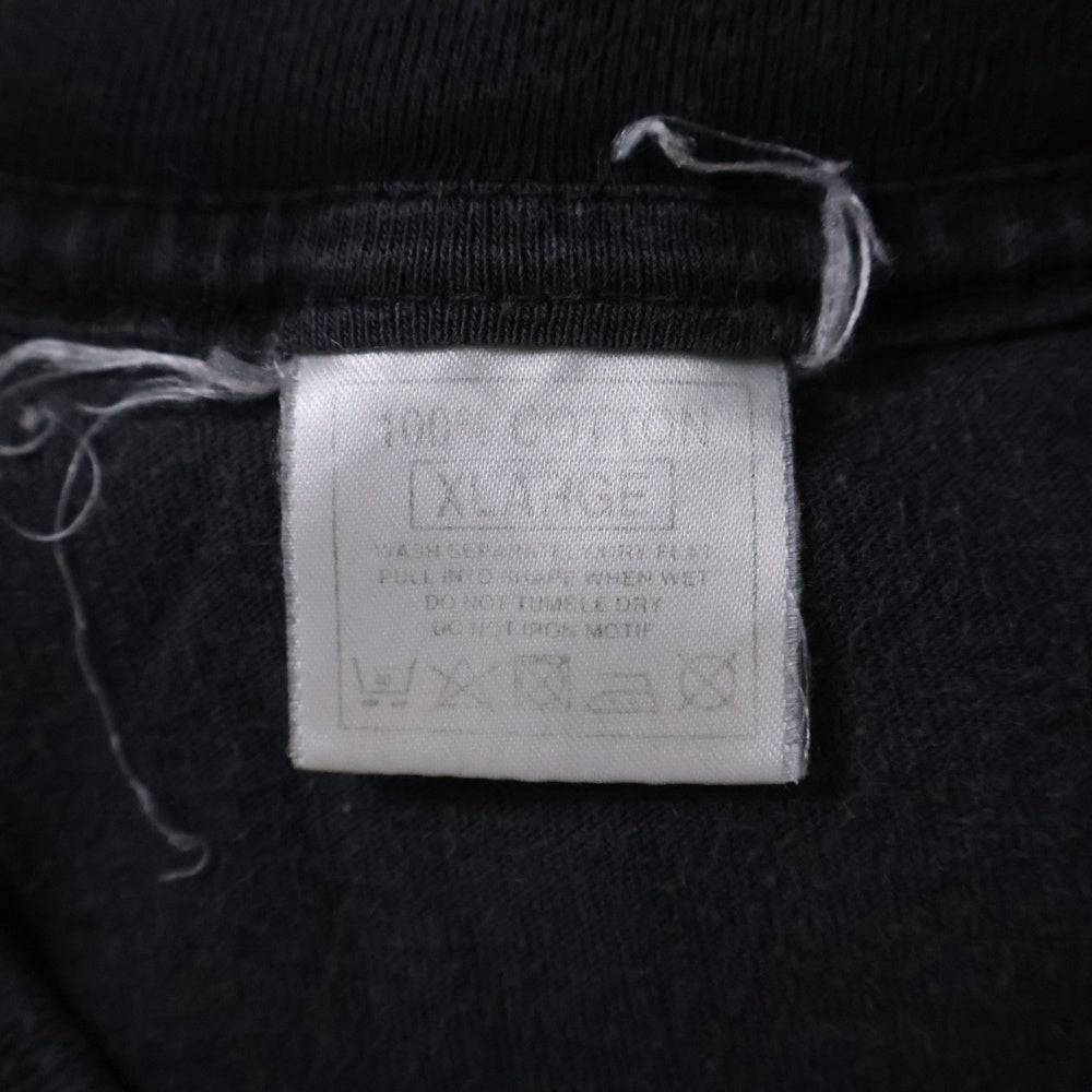 VINTAGE(ヴィンテージ) 90S PINK FLOYD DIVISION BELL ピンクフロイド 両面プリント 半袖Tシャツ ブラック