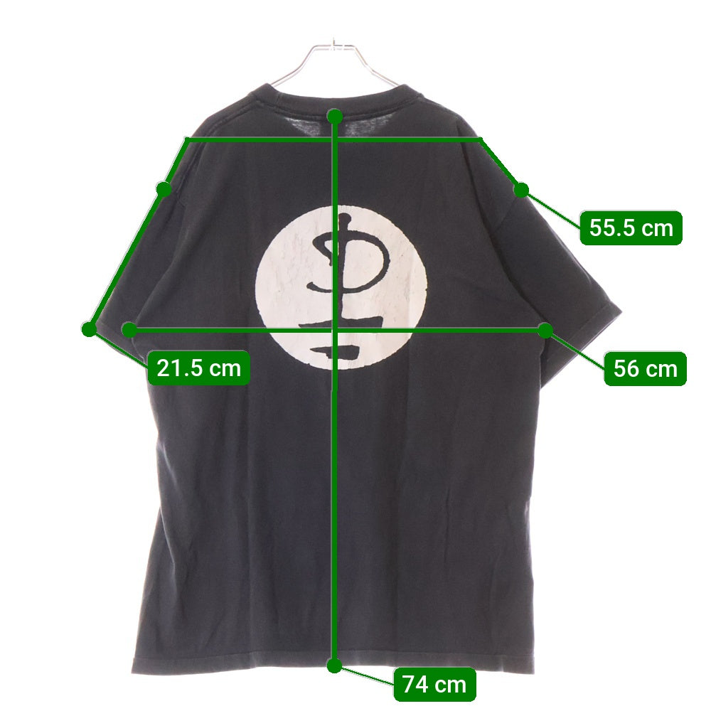 VINTAGE(ヴィンテージ) 90S PINK FLOYD DIVISION BELL ピンクフロイド 両面プリント 半袖Tシャツ ブラック