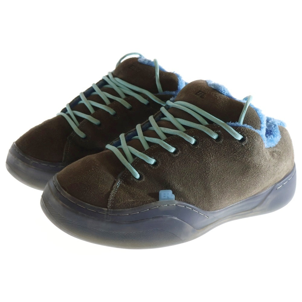 ERL(イーアールエル) VAMPS Skate Sneaker ELCTRICGRAY ヴァンプス ダッド ローカットスニーカー ブラウン US9/27cm