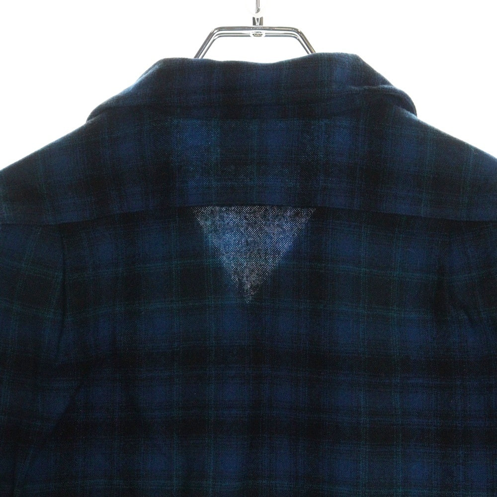Pendleton ウールジャケット 青緑チェック ペンドルトン USA製 青タグ 70年代 ウールジャケット チェック