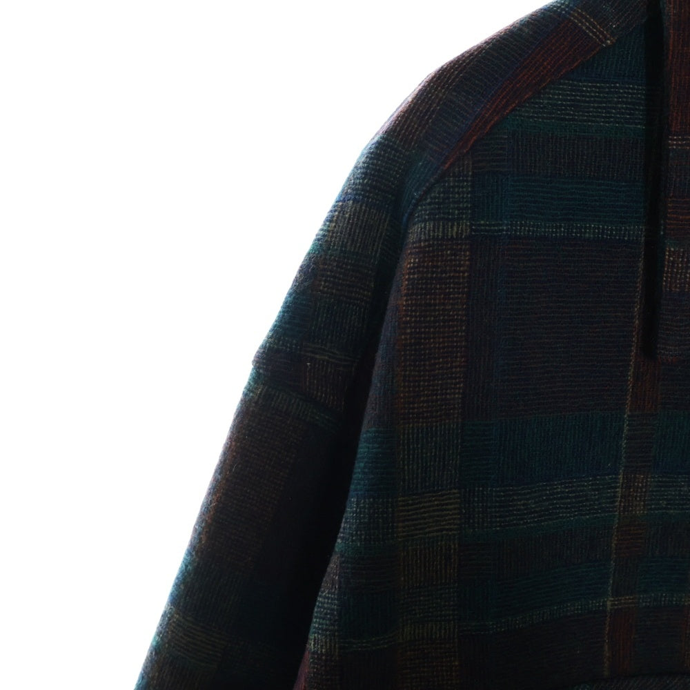 PENDLETON(ペンドルトン) 90S VINTAGE タータンチェック オープンカラー ウールシャツ グリーン