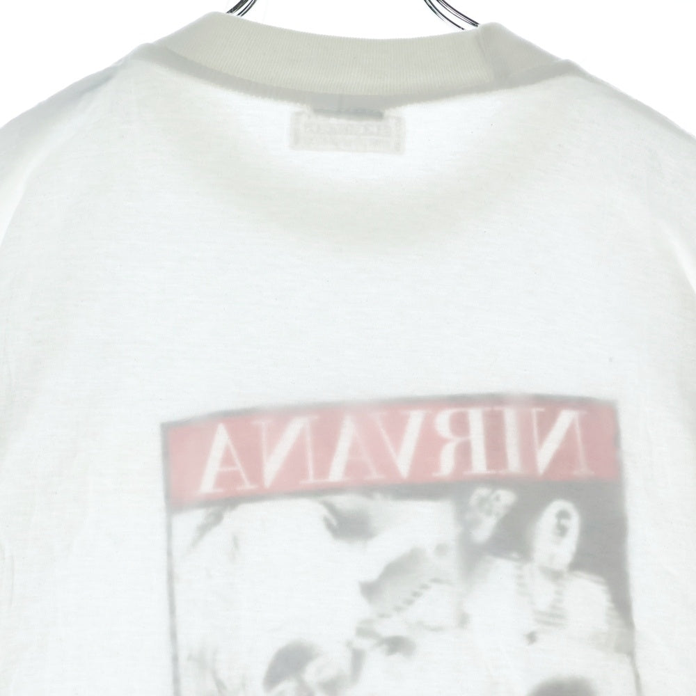 VINTAGE(ヴィンテージ) 90S NIRVANA BOX LIMITED EDITION ニルヴァーナ リミテッドエディション プリント 半袖Tシャツ ホワイト CDセット